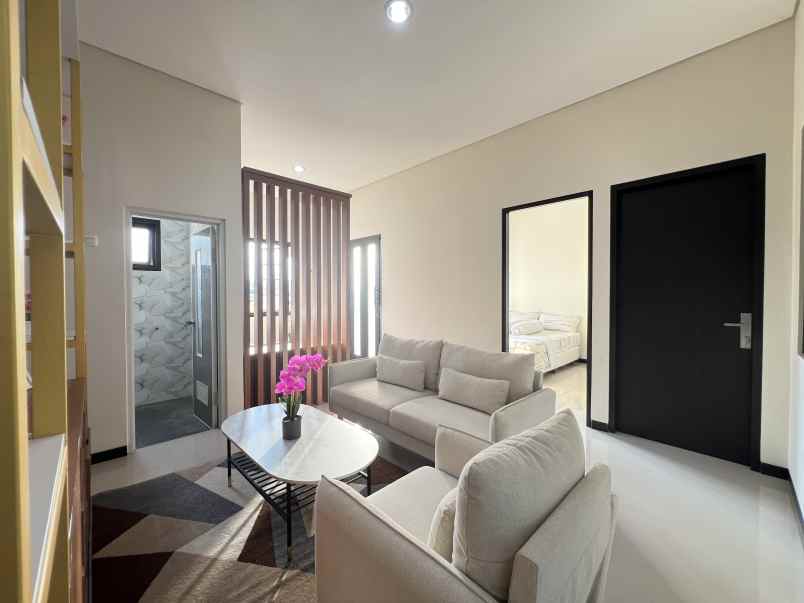 rumah semi furnish di green view pandaan spek istimewa