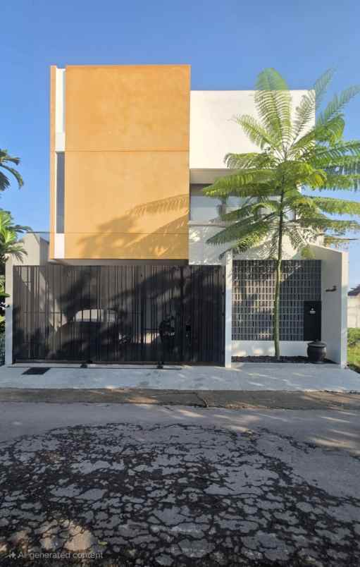 rumah siap huni 2 lantai semi furnished di jogja utara