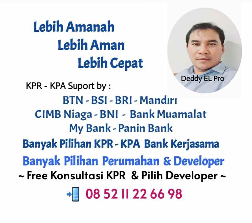 rumah siap huni bisa kpr bank