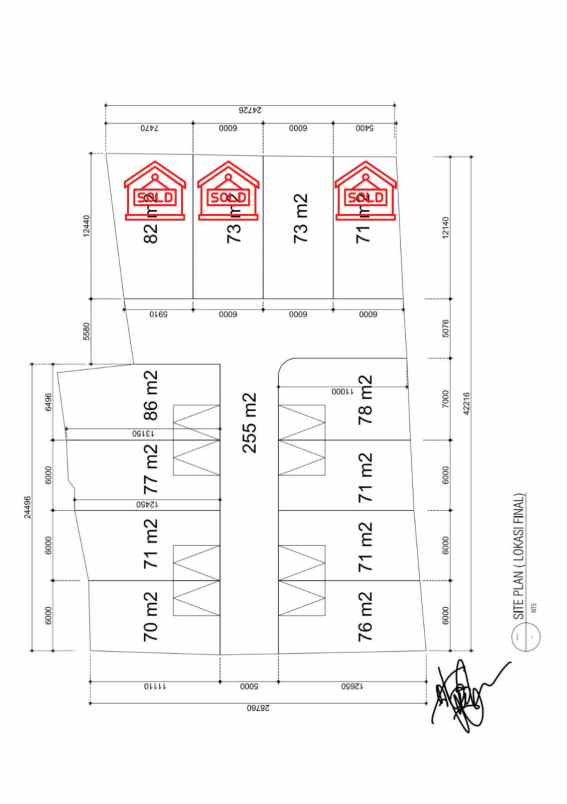 rumah siap huni full furnish dekat tol desari depok