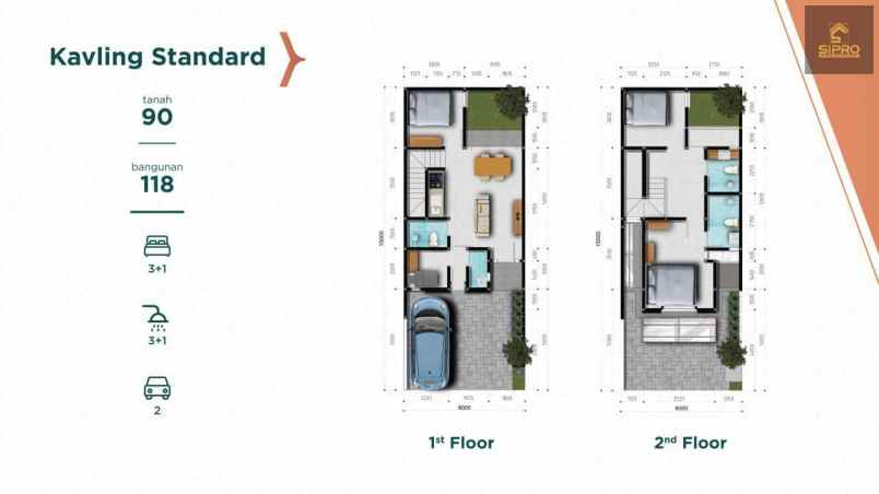 rumah siap huni hanya 1 4 m an desain modern classic