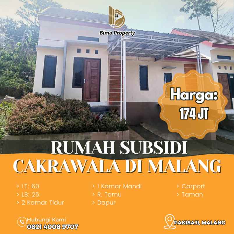 rumah subsidi cakrawala di malang