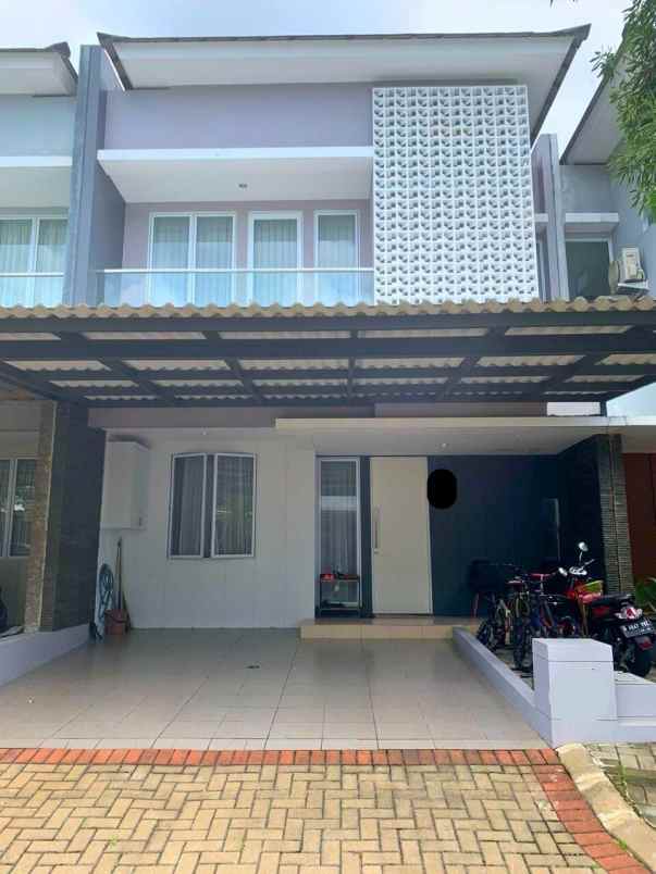 rumah terawat dalam cluster di discovery bintaro jaya