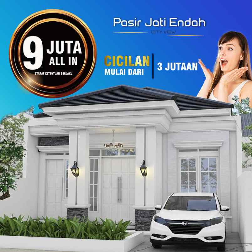 siap huni rumah modern bandung cilengkrang