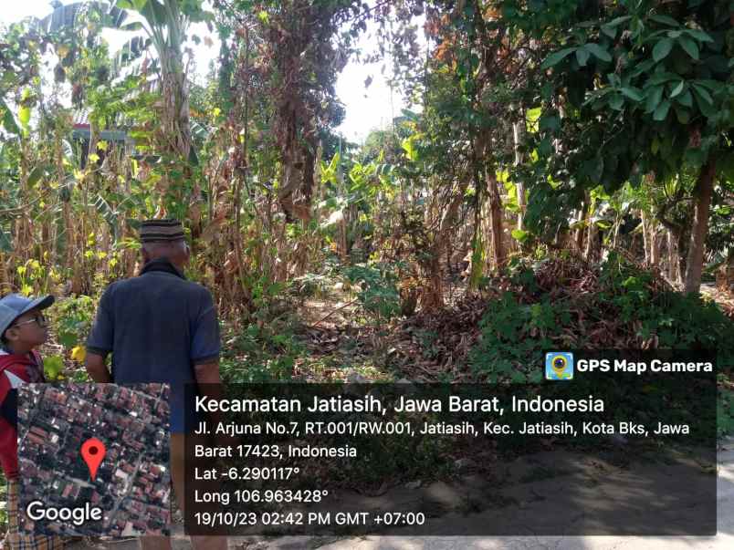 tanah 350 m jatiasih bekasi
