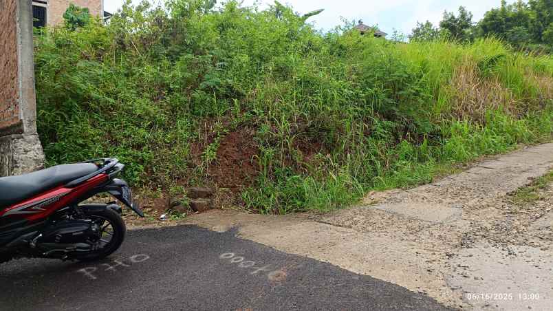 tanah di bkp kemiling luas 1000m shm