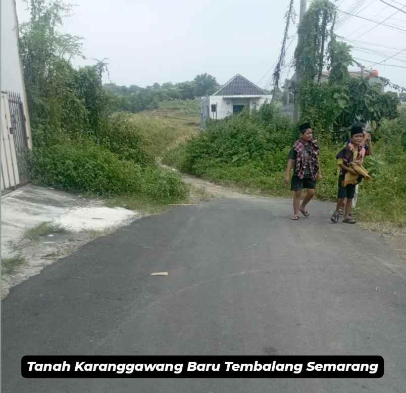 tanah karanggawang baru tembalang semarang