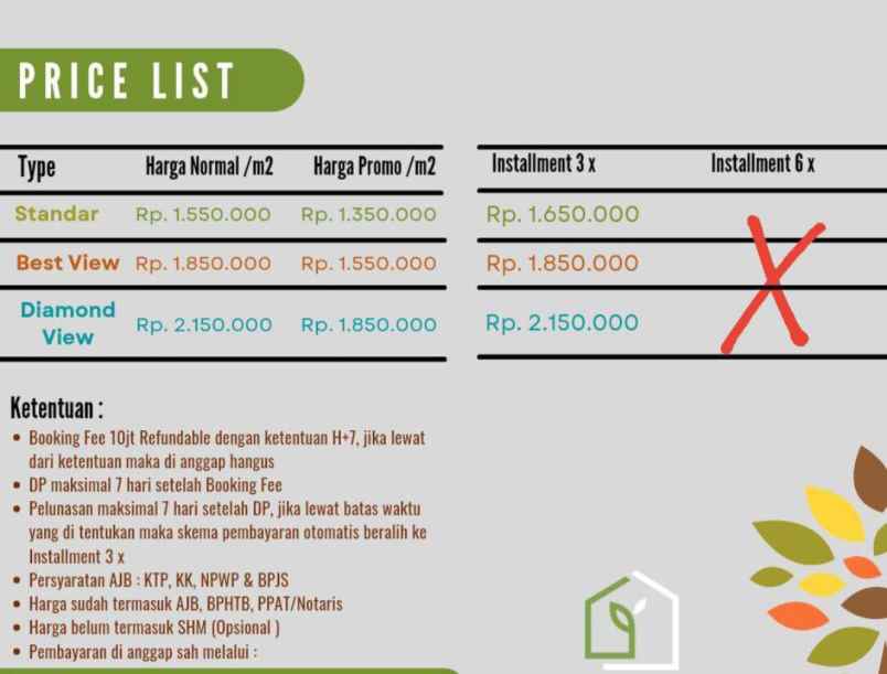 tanah kavling 1 5 jt meter di puncak bogor