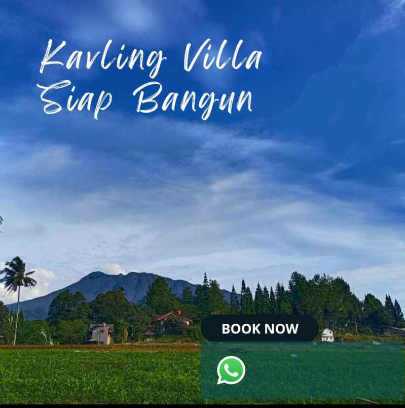 tanah kavling 1 5 jt meter di puncak bogor