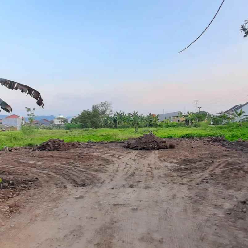 tanah kavling nempel jalan murah di tembalang