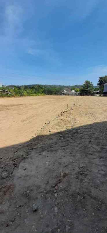 tanah kavling nempel jalan murah di tembalang