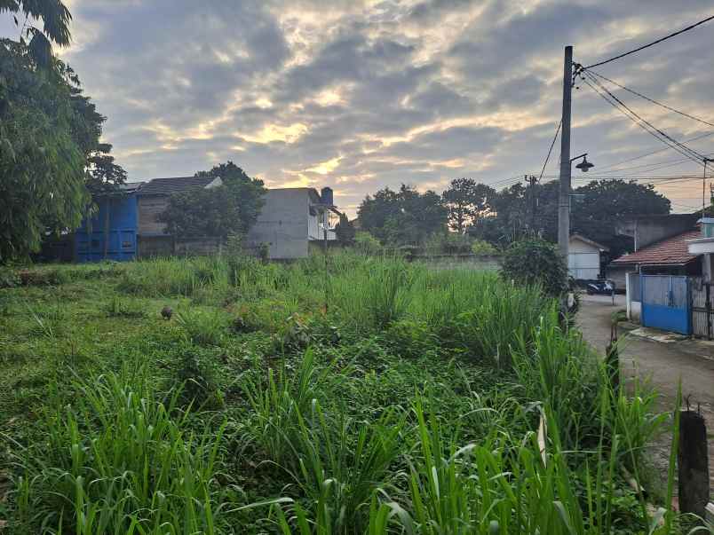 tanah lahan kavling strategis dekat stasiun bojonggede