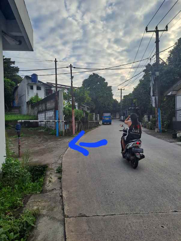 tanah lahan kavling strategis dekat stasiun bojonggede