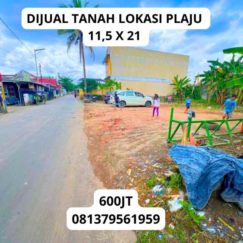 tanah lokasi plaju pertahanan