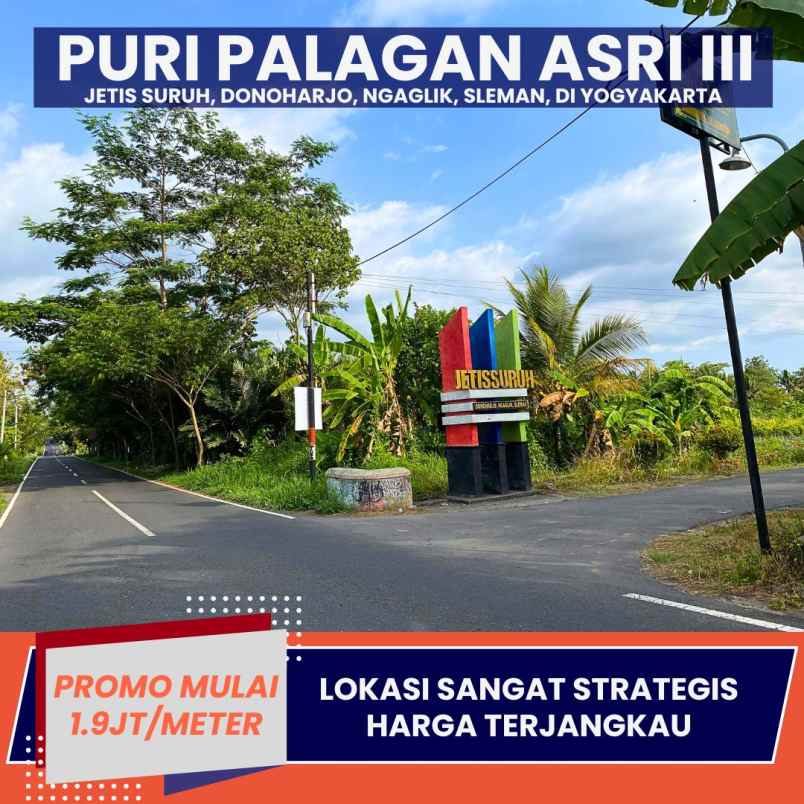 tanah murah strategis di jl palagan km 14 5