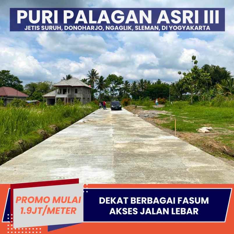 tanah murah strategis di jl palagan km 14 5