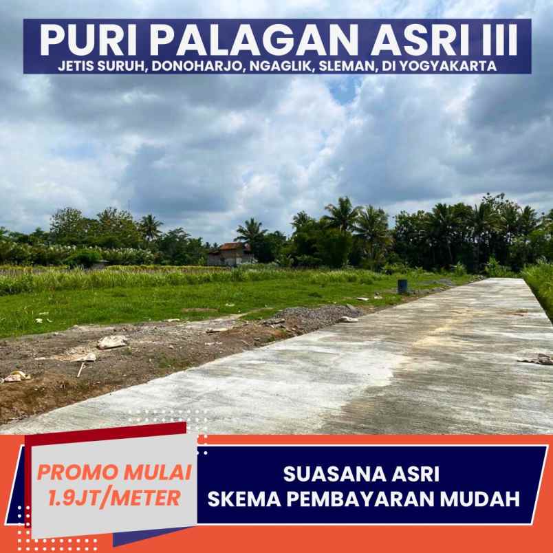 tanah murah strategis di jl palagan km 14 5