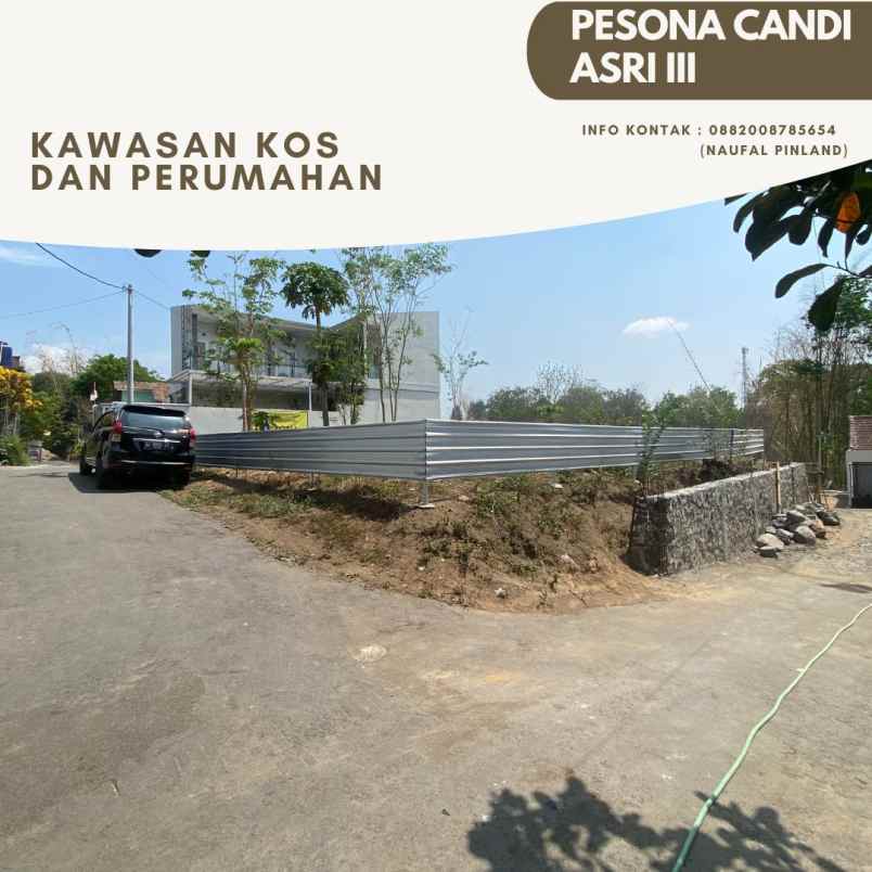 tanah pekarangan mepet kampus uii jakal