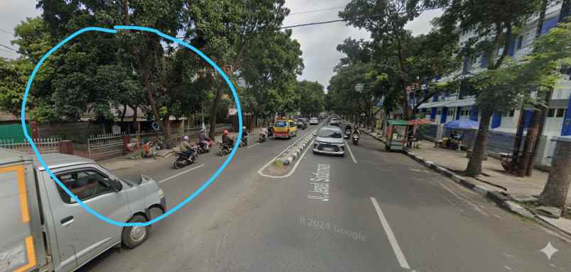 tanah pinggir jalan bandung kota dekat paskal