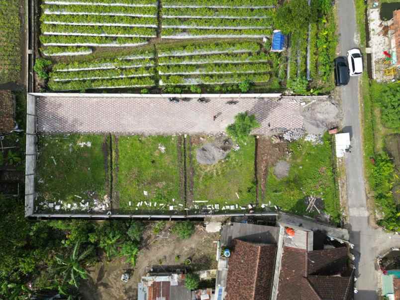 tanah view merapi sawah cocok hunian villa jogja