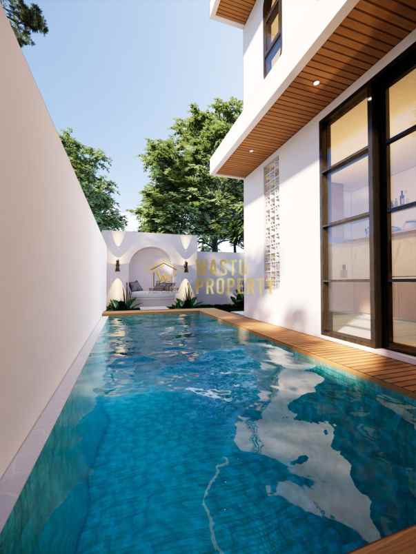 villa 2 lantai modern dekat toll di badung bali