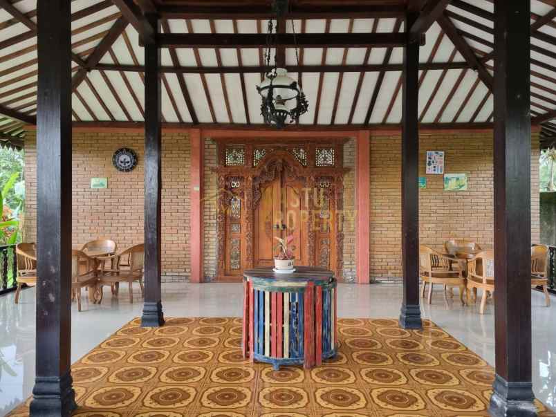 villa cantik tanah luas dijual murah di pakem