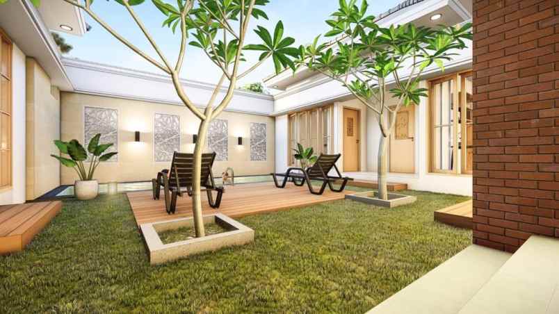 villa murah mewah full furnish di borobudur magelang