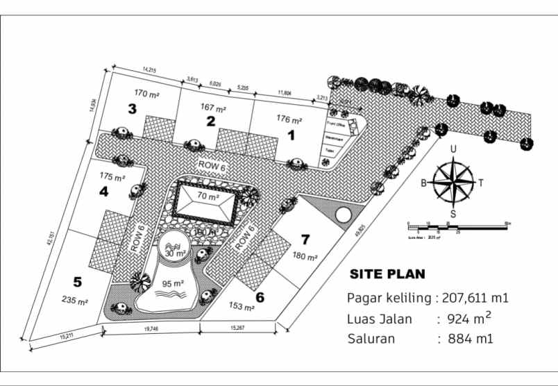 villa murah mewah full furnish di borobudur magelang