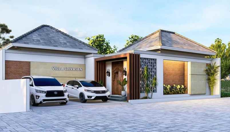 villa murah mewah full furnish di borobudur magelang