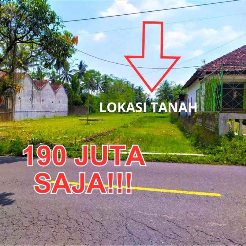 190jt tanah sleman prospek usaha kost homestay