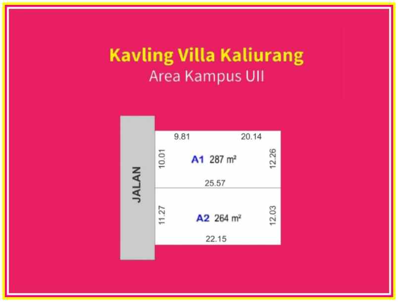 cocok villa tanah kaliurang km 12 dekat badai resto