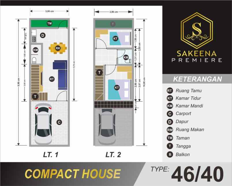 compact house muslim di jatimakmur pondok gede