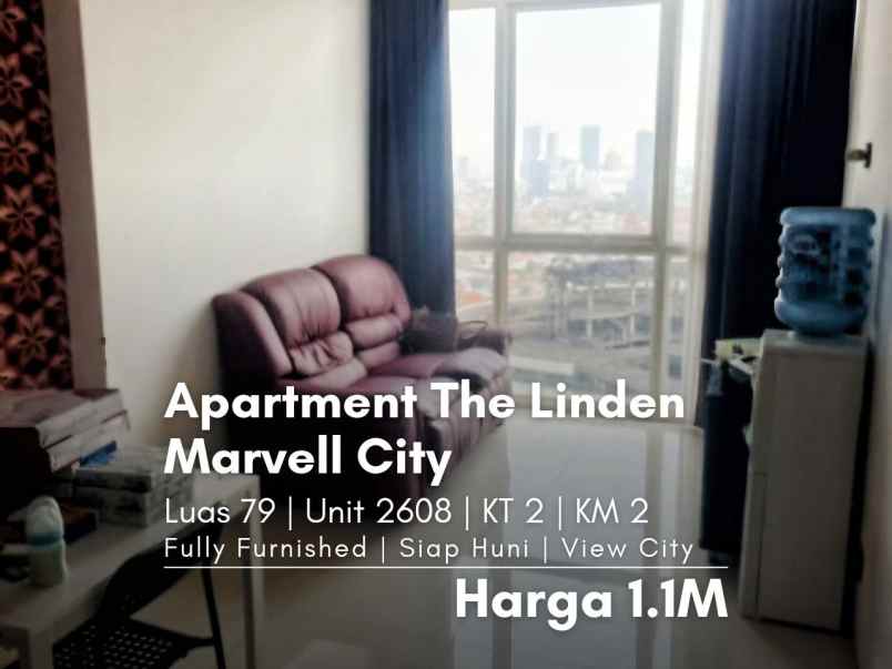 dijual apartemen the linden