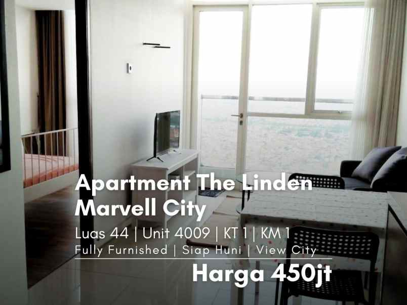 dijual apartemen the linden