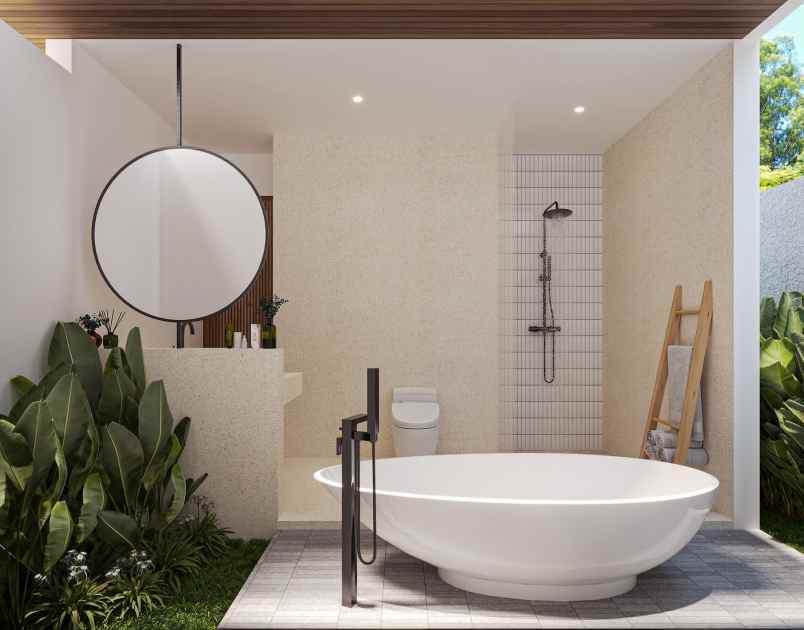 dijual brand new villa ubud cemer bali