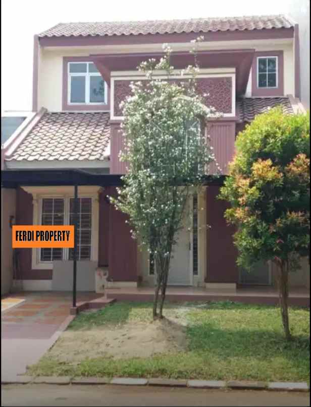 dijual cepat rumah depan taman citra gran cibubur