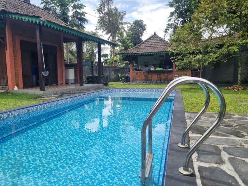 dijual cepat villa cantik view merapi turi sleman