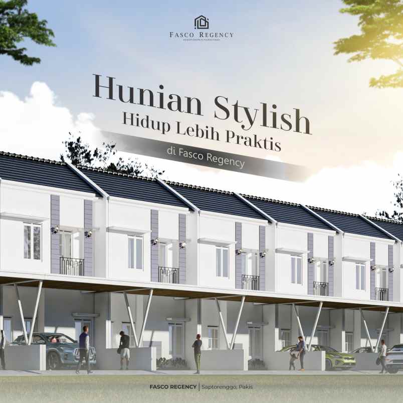 dijual hunian 600jt an lokasi strategis fasco regency