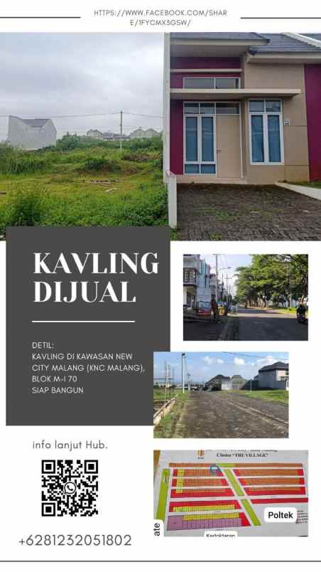 dijual kav di kawasan new city