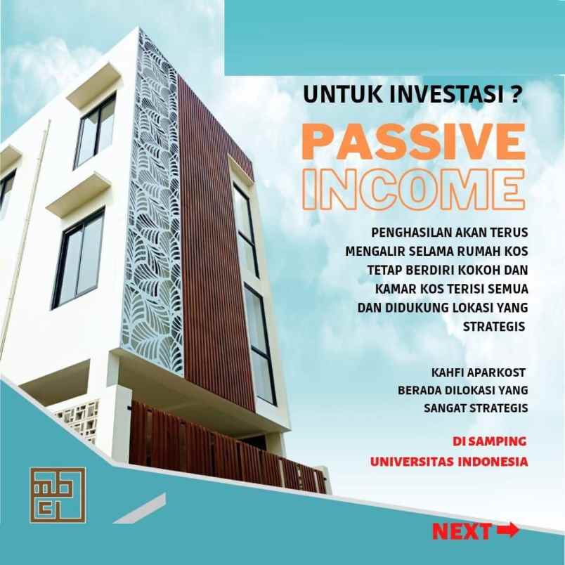 dijual kost beji depok