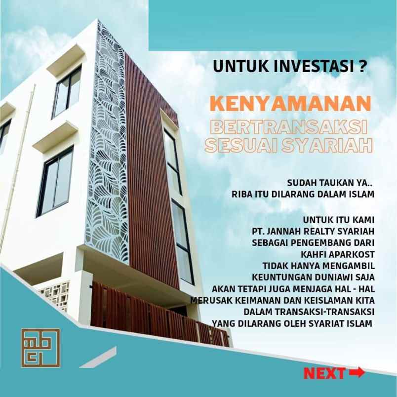 dijual kost beji depok