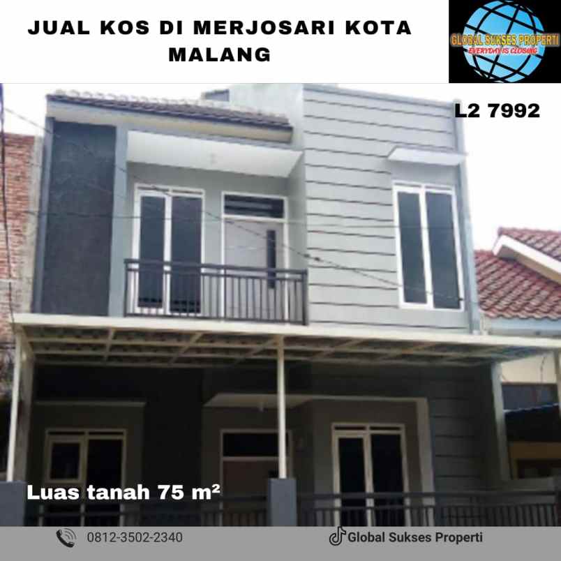 dijual kost merjosari