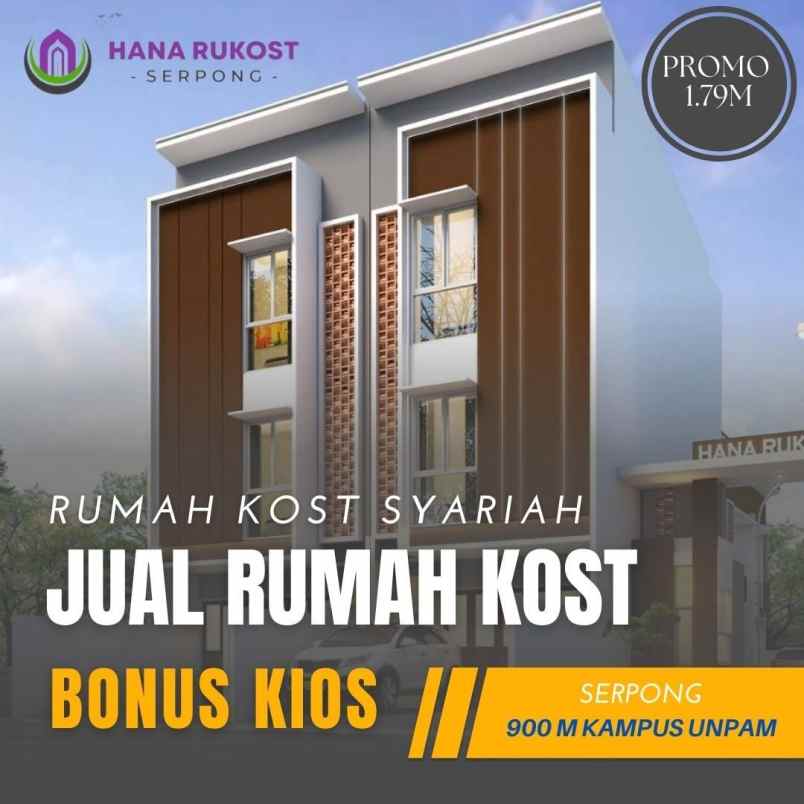 dijual kost pamulang serpong