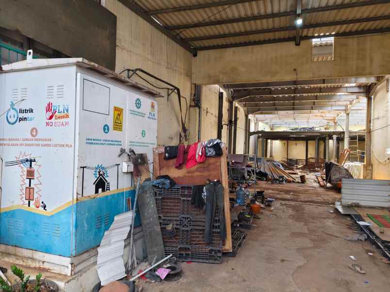 dijual ruko gudang kantor jalan agus salim bekasi