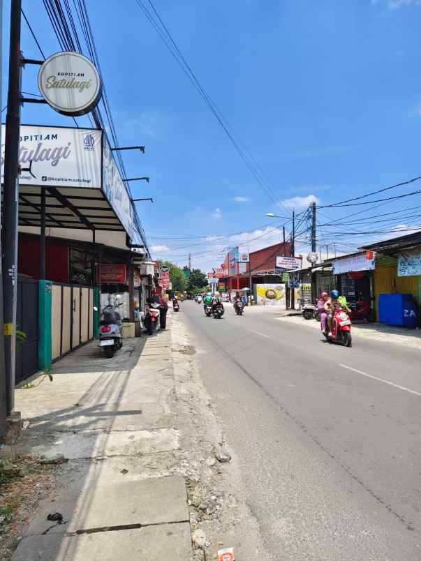 dijual ruko gudang kantor jalan agus salim bekasi
