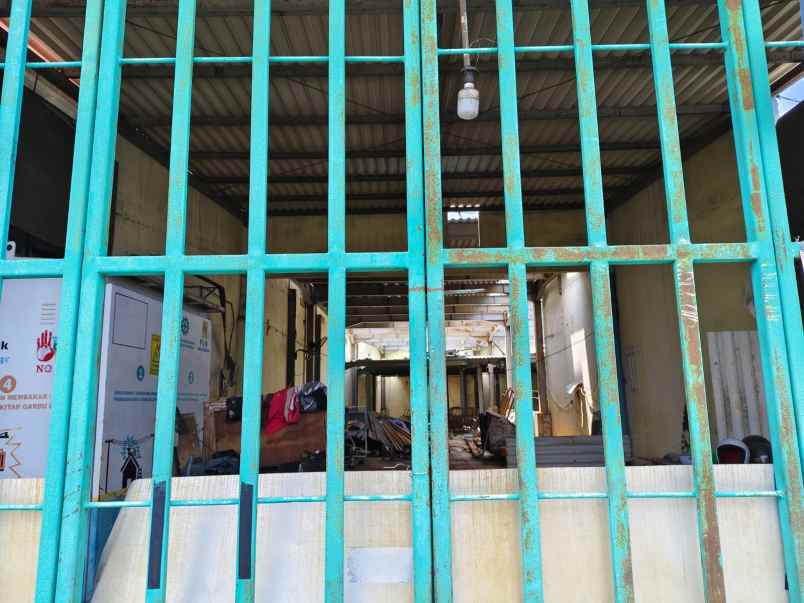 dijual ruko gudang kantor jalan agus salim bekasi