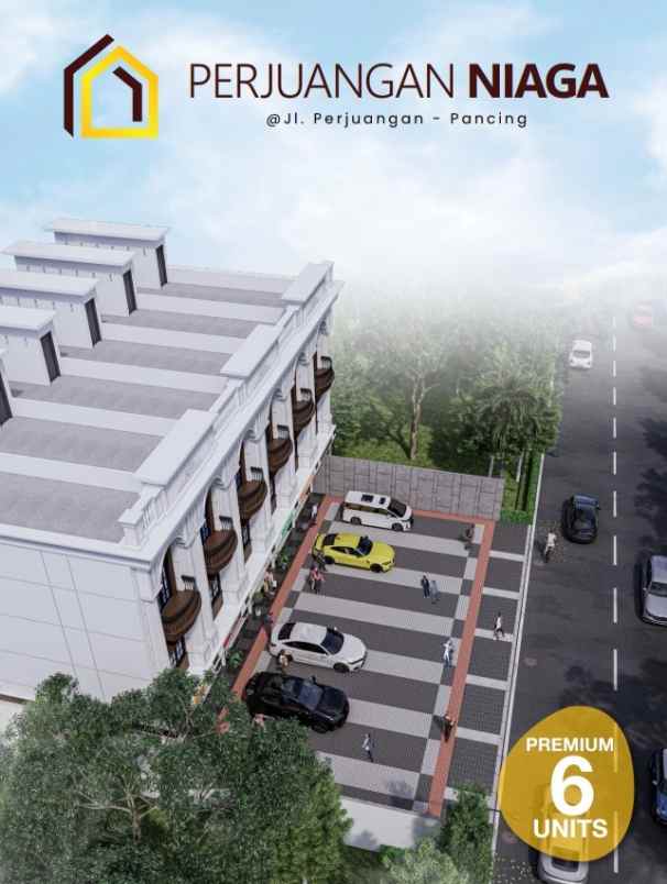 dijual ruko gudang kantor jalan perjuangan hm yamin