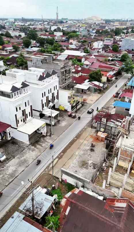 dijual ruko gudang kantor jalan perjuangan hm yamin