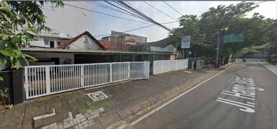 dijual ruko gudang kantor jl hang jebat raya