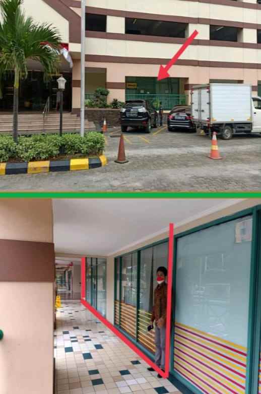 dijual ruko gudang kantor jl mangga dua abdad no 1